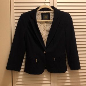 Navy blue blazer